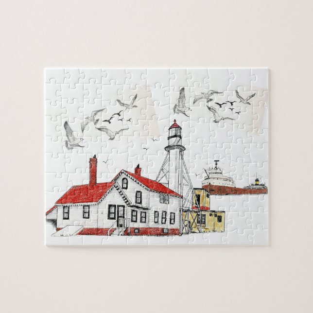 Schiffswrackmuseum Whitefish Point Puzzle (Horizontal)