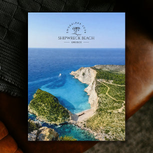 Schiffswrackstrand, Schmugglerbucht, Griechenland Postkarte