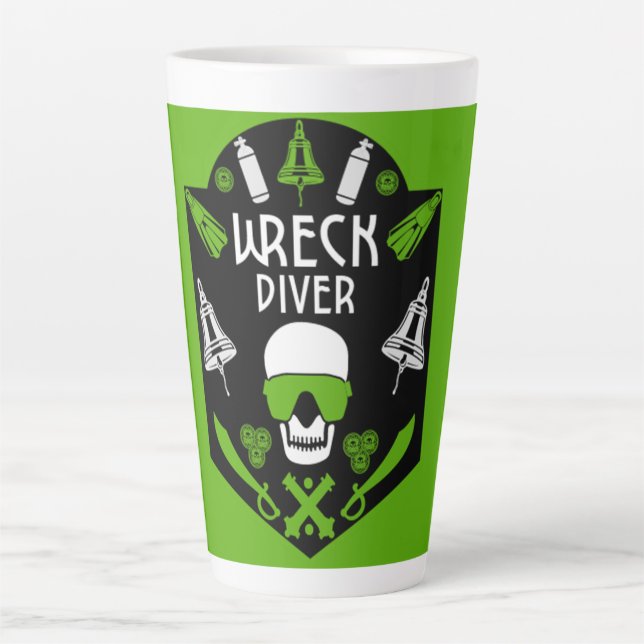 Schiffswrak Seetaucher Milchtasse (Vorderseite)