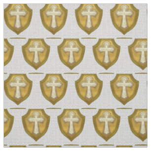 Schild Christliches Kreuz Stoff