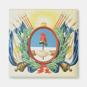 Schild des Bündnisses von Argentinien Magnet