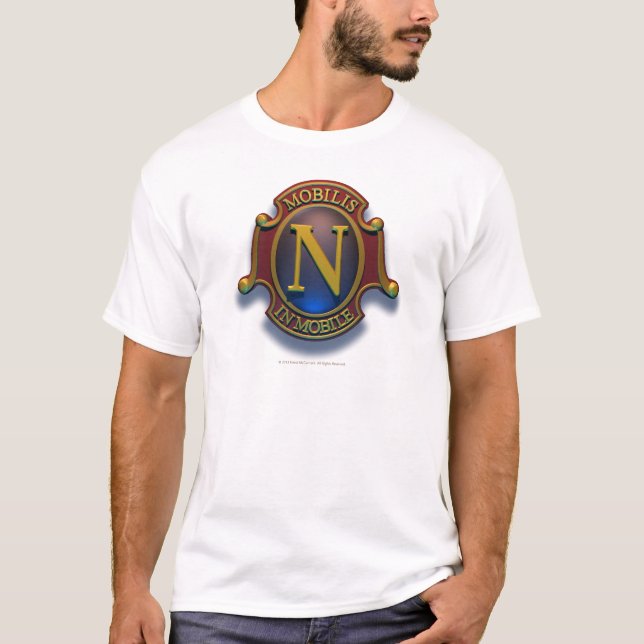 Schild des Nautilus-N durch David McCamant T-Shirt (Vorderseite)