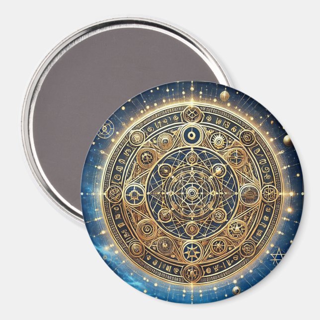 Schild des Schutzschildes durch ej gold Magnet (Vorderseite/Rückseite)