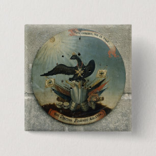 Schild eines preussischen Offiziers, 1764 Button