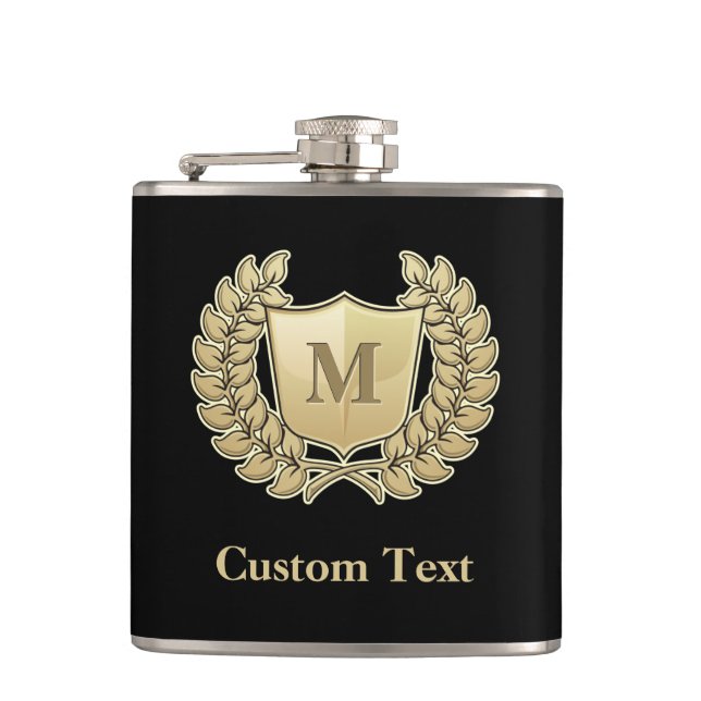 Schild Flachmann (Vorderseite)