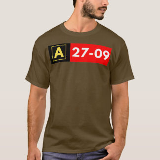 Schild für die Taxibahn T-Shirt