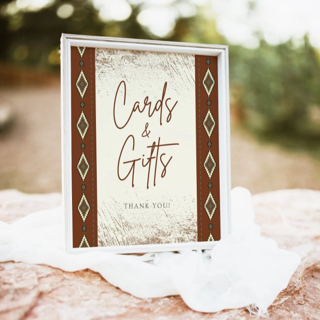 Schild für rustikale Visitenkarten und Geschenke v (Von Creator hochgeladen)