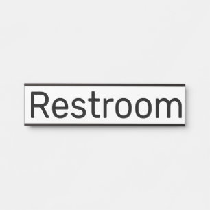 Schild für Toilettentür Namensschild