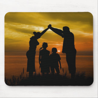 Schild Ihre Liebsten: Royalty-Free Logo Family P Mousepad