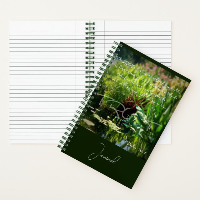 Schild Journal Notizbuch (Innen)