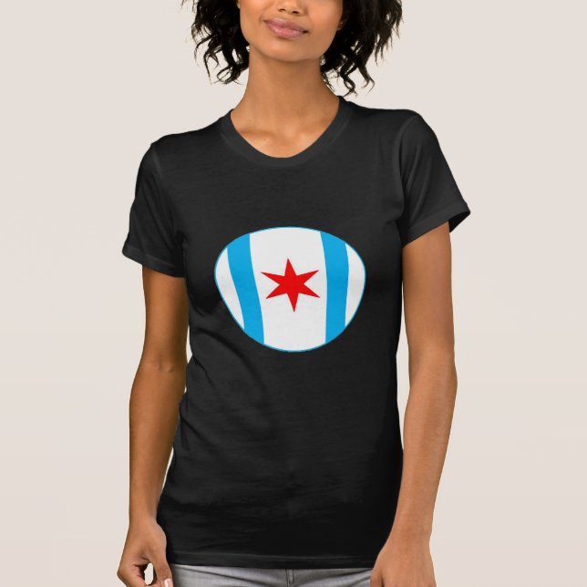 Schild Kapitän-Chicago T-Shirt (Vorderseite)