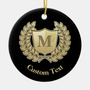 Schild Keramik Ornament