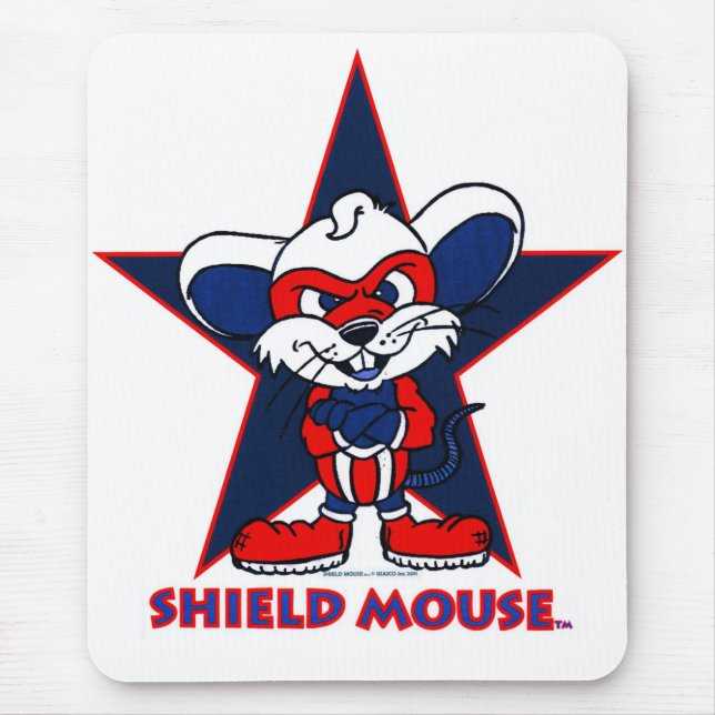 SCHILD-MAUS "der Stern!" MousePad (Vorne)
