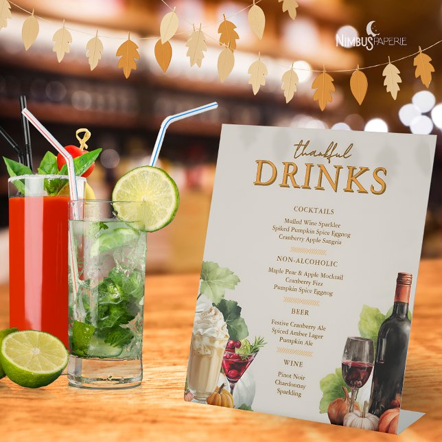 Schild mit dem Bar "Mated Floral Erntedank" (Von Creator hochgeladen)