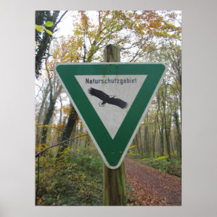 Schild Naturschutzgebiet