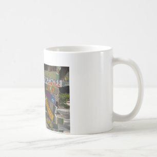 Schild Pfosten Rum Point Grand Cayman Tasse