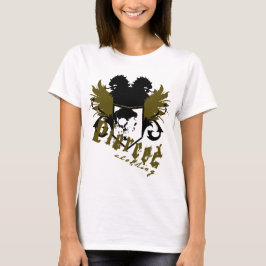 Schild und Engel T-Shirt