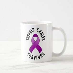 Schilddrüse-Krebs-Überlebend-Tasse Tasse