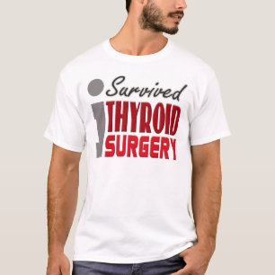 Schilddrüse-Operations-Überlebend-Shirt T-Shirt