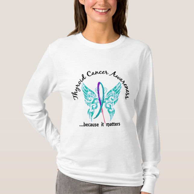 Schilddrüsenkrebs des T-Shirt (Vorderseite)