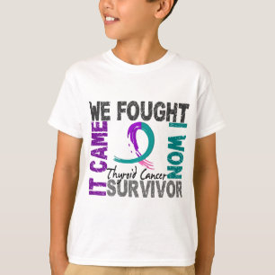 Schilddrüsenkrebs des Überlebend-5 T-Shirt