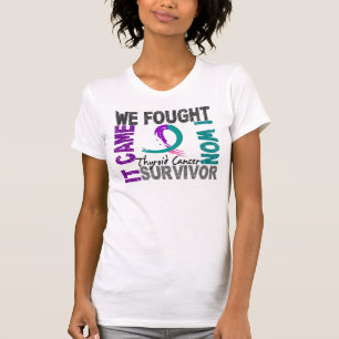 Schilddrüsenkrebs des Überlebend-5 T-Shirt