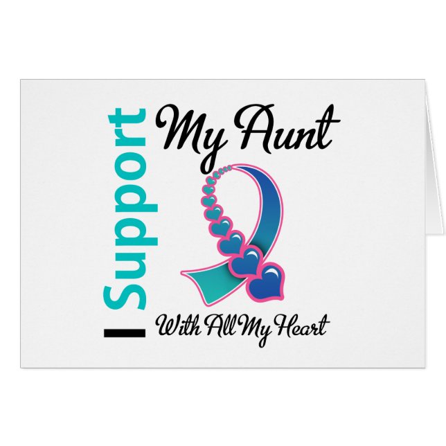 Schilddrüsenkrebs unterstütze ich meine Tante (Vorderseite (Horizontal))