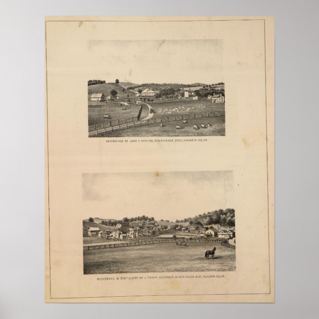 Schilde, Residenzen des Clemmers Poster (Vorne)