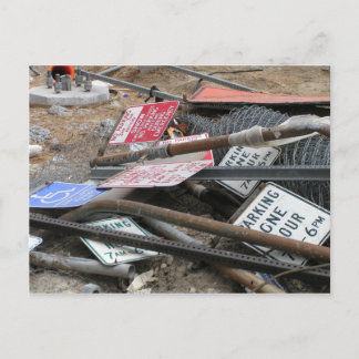 Schilder Postkarte