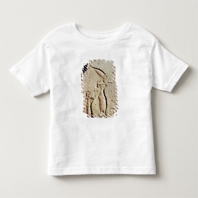 Schilderung von Amenophis IV, von Nefertiti und Kleinkind T-shirt (Vorderseite)