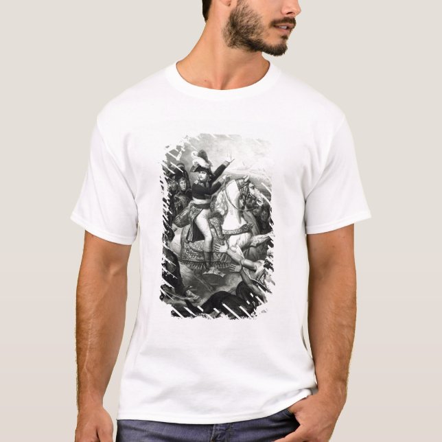 Schilderung von Napoleon als dem erobernheld T-Shirt (Vorderseite)