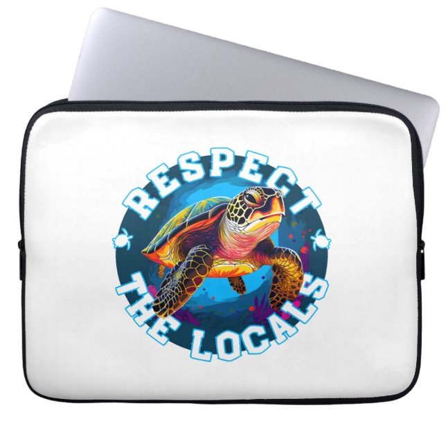 Schildkröte 001 Muschel Ja! Laptopschutzhülle (Vorderseite)