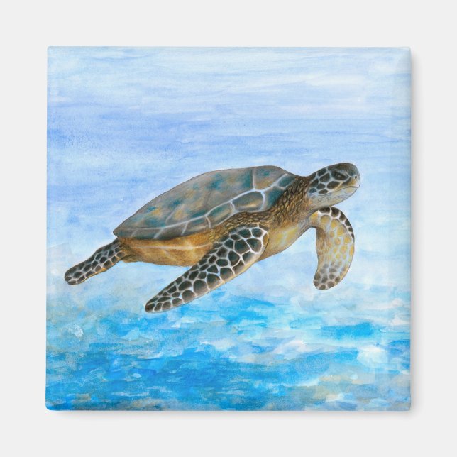 Schildkröte 1 magnet (Vorne)