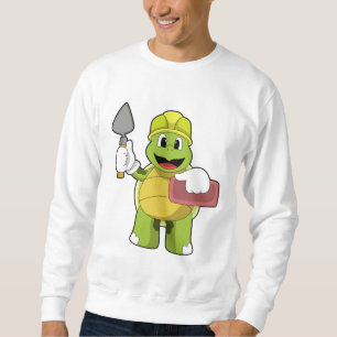 Schildkröte als Mason mit Stone Sweatshirt