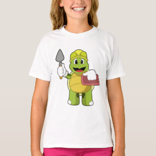 Schildkröte als Mason mit Stone T-Shirt