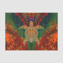 Schildkröte-Anbetungs-Seidenpapier Seidenpapier