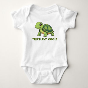 Schildkröte Baby Strampler