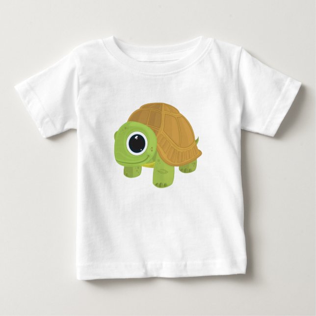 Schildkröte Baby T-shirt (Vorderseite)