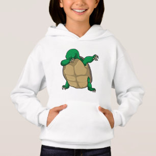 Schildkröte beim Hip Hop Dance Dab Hoodie
