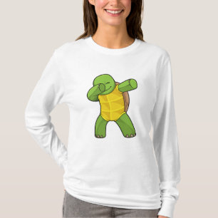 Schildkröte beim Hip Hop Dance Dab T-Shirt