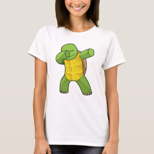 Schildkröte beim Hip Hop Dance Dab T-Shirt