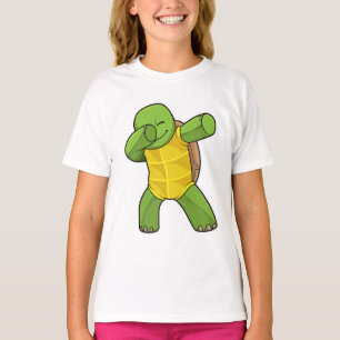 Schildkröte beim Hip Hop Dance Dab T-Shirt