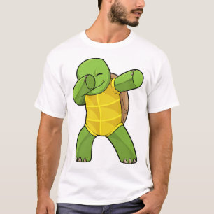 Schildkröte beim Hip-Hop-Tanz Dab T-Shirt