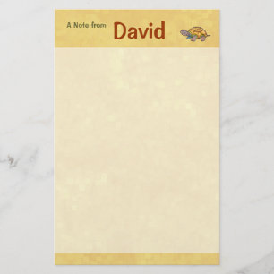 Schildkröte-Briefpapier Briefpapier