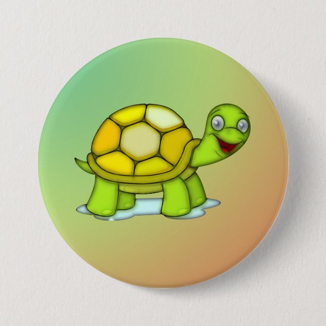 Schildkröte Button (Vorderseite)