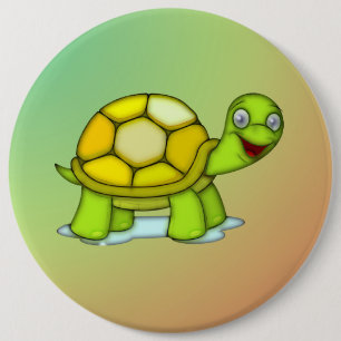 Schildkröte Button