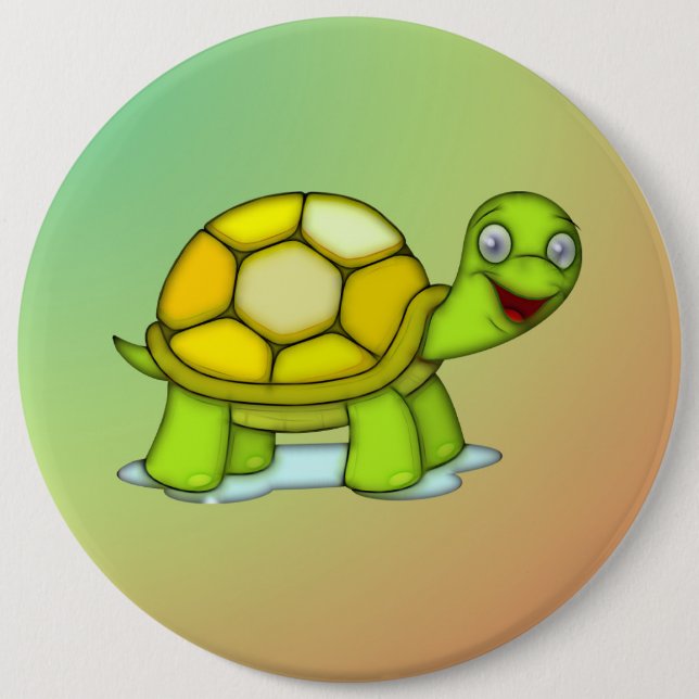 Schildkröte Button (Vorderseite)