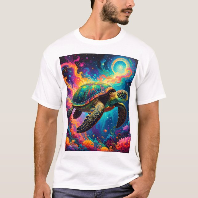 Schildkröte der ewigen Strömung T-Shirt (Vorderseite)