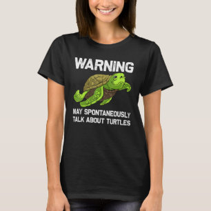 Schildkröte für Männer Meeresschildkröte Grundwass T-Shirt