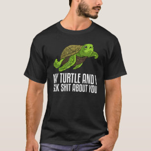Schildkröte für Männer Meeresschildkröte Grundwass T-Shirt